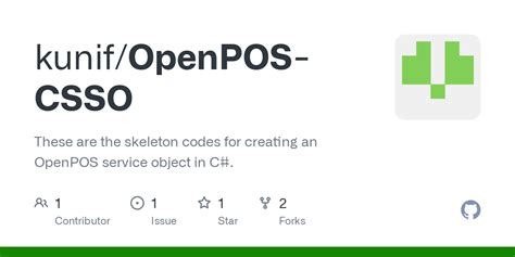 These are the skeleton codes for creating an OpenPOS service 